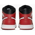 thumbnail image 4 of Men's Jordan 1 Mid Black/White-Gym Red (DQ8426 061) - 9.5, 4 of 5
