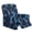 Blue Hunting Wood, variant on FUIALDOLG Fashionable Hibiscus Art Design Seat Recliner Sofa Covers Protectors for Lounger Sofa Armchair Slipcovers Single Reclining Chair Seat Cushion Cover with Elastic Bottom,1 Seater