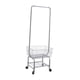 thumbnail image 5 of Ropa de ropa enrollable Rack de ropa de metal Ropa de ropa pesada Ajustable para exhibición Almacenamiento de almacenamiento de dormitorio Armario Sin dobladillo, 5 of 7