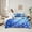 Blue, variant on Castle Fairy Cartoon Penguin Bedding Comforter Set,Winter Snowflakes Full Bedding Set