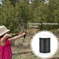 thumbnail image 4 of Meileang Fil de Service Arc Résistant à l'Abrasion en Polyester 90M Protection Arc Tieing Peep Sights Nock Compound Recurve Accessoires Arc, 4 of 7