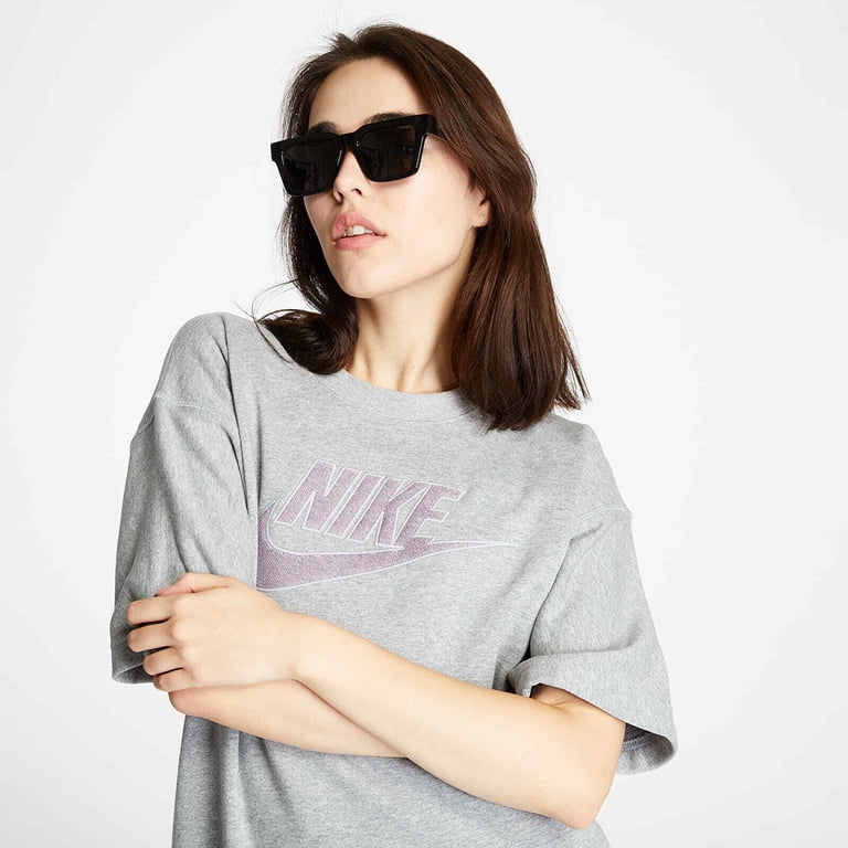 grey nike t shirt dress Nike Purple Heather T Shirt Dress – Secondhand Stare