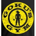 thumbnail image 2 of Goku's Gym T-Shirt Fun Manga Tee Vintage/Distressed, 2 of 3