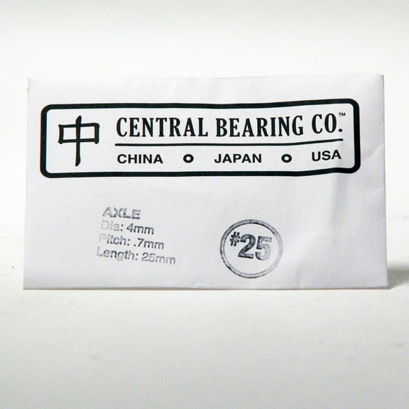 YoYoFactory Replacement Axle for Yo-Yo's Central Bearing Co. (25MM)