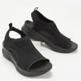 thumbnail image 4 of HONEYRAIN Sandales Tricotées de Marche pour Femmes Chaussures Décontractées 3 Couleurs, 4 of 5