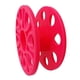 thumbnail image 2 of Yuarrent Carrete de carrete de dedo de buceo colgante práctico de plástico con profesional de revestimiento anticorrosión Deportes acuáticos Rosa roja, 2 of 6