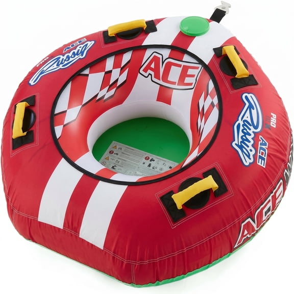 Koorium Inflatable Towable for Boating, 1 Person Tube, 50x48 Inches