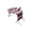 Pink, variant on PoyoKee Hammock with Stand for Outside, Detachable Cat Hammock for Dog Grooming, Small Dog Bathing Rack Pet Pro Grooming Tool, 23" x 15" - Pink