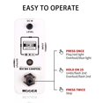 thumbnail image 3 of Pedal de efectos de guitarra MOOER Micro Looper, grabación de 30 minutos, 3 of 6