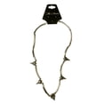 thumbnail image 2 of Mi Amore Statement-Necklace Silver-Tone/Black, 2 of 3