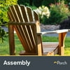 Adirondack Chair Assembly by Porch Home Services