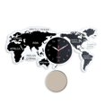 thumbnail image 4 of Reloj mundial de casa de muñecas CUTICAT Reloj de pared grande de imitación, 4 of 7