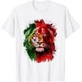 thumbnail image 1 of Lion Face - Camiseta con bandera portuguesa de Portugal, 100% algodón, unisex, 1 of 2