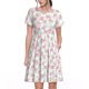 thumbnail image 1 of Balery Floral Vestidos sueltos de manga corta para mujer, vestidos de verano 2025, vestidos casuales de corte A con vuelo., 1 of 6