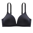 thumbnail image 4 of Babysbule Bras for Women Lightweight Bra Seamless Small Chest No Steel Ring Cup Underwear, 4 of 8