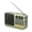 Green, variant on Portable AM FM Radio with Bluetooth 5.0, TF Card and USB Music Player, Rechargeable Wireless Speaker with LED Display, Flashlight and Headphone Jack