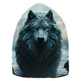 thumbnail image 2 of joogoo Wolfs Print Beanie Hats Men Women Cuffed Skull Cap Winter Warm Knit Thick Beanies, 2 of 7