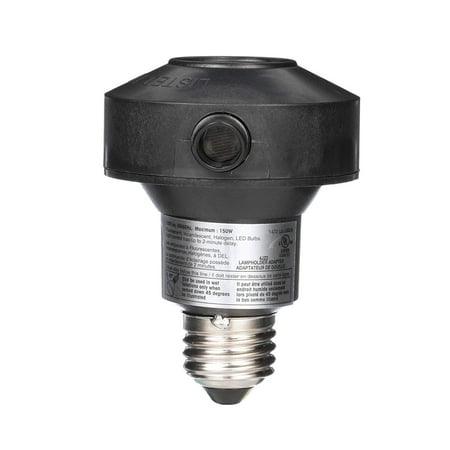 

Woods 1472WD Outdoor Floodlight Control Socket with Light Sensor Photocell
