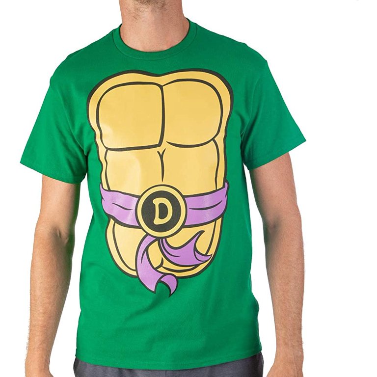 Unisex Green XL Nickelodeon TMNT Teenage Mutant Ninja Turtles Shell T-Shirt