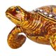 thumbnail image 5 of Tortoise Figurine Electroplated Turtle Jewelry Trinket Storage Box Ornament with Rhinestones, 5 of 5