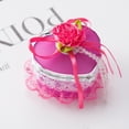 thumbnail image 2 of Aosijia Mini Jewelry Box Rose Ring Jewelry Holder Peach Heart Shaped Headwear Jewelry Storage Box Valentines Day Gift Box for Girls Women, 2 of 9