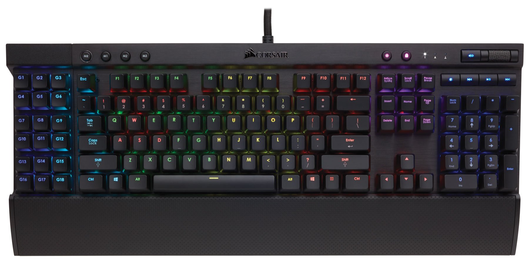 Corsair Gaming K95 Rgb Mechanical Gaming Keyboard Cherry Mx Red