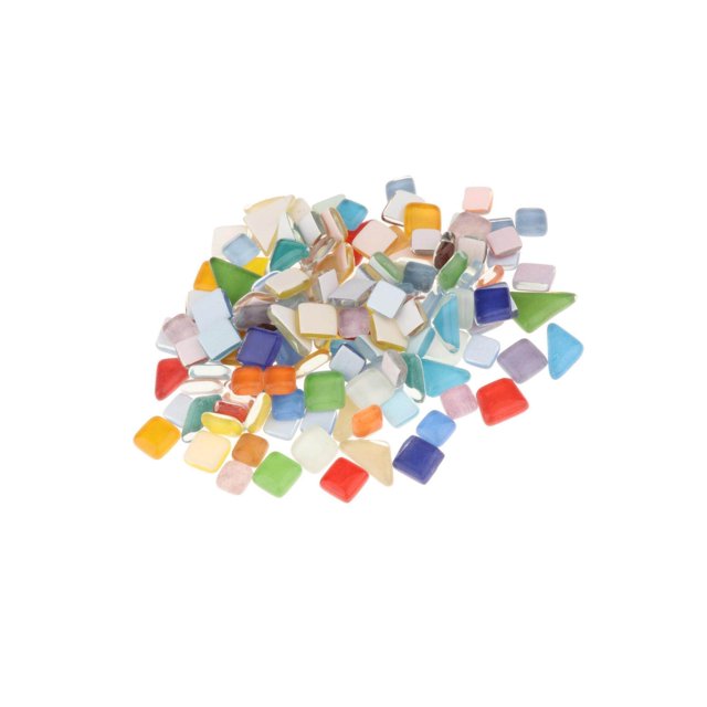 Bright Mosaic Tiles Assorted Craft Mosaics Pieces Glass Pieces Stones Multicolors
