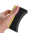 thumbnail image 3 of Car Professional Tyre Tire Dressing Applicator Curved Foam Sponge Pad, 3 of 5
