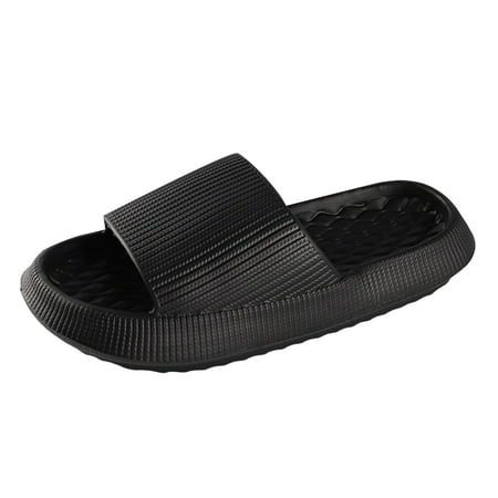 

GHSOHS Slippers for Women Warm Shoes Women s Fuzzy Slippers Memory Foam Open Toe House Slippers Cute Cozy Loafer House Shoes Couples Indoor Outdoor House Slippers Bedroom Shoes Size 44