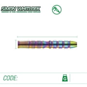 Winmau Simon Whitlock World Cup SE Steel Tip Darts - 23g