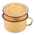 thumbnail image 3 of Ramen Bowl Home Instant Noodles Bowl Food Serving Bowl Enamel Bowl with Lid, 3 of 4
