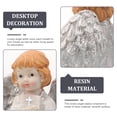 thumbnail image 3 of ORDDIART 1 Set Resin Crafts Figurines Assorted Color Table Decor for Family with Craftsmanship, 3 of 8