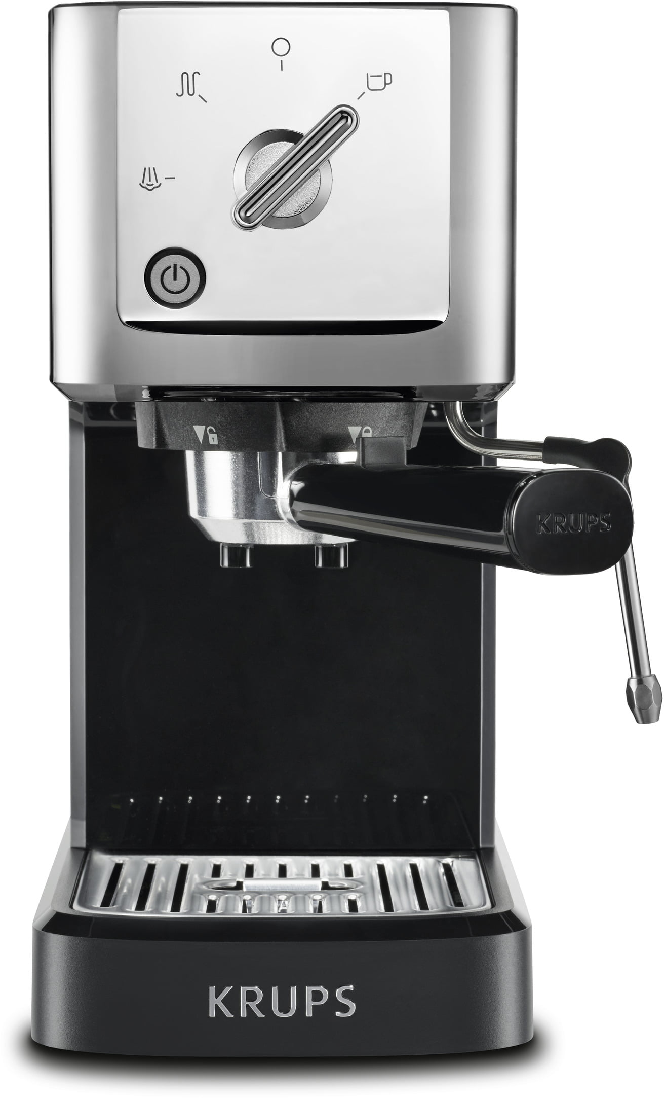 Oh jee haalbaar efficiëntie Krups Pump Espresso Machine with Frothing Nozzle - Walmart.com