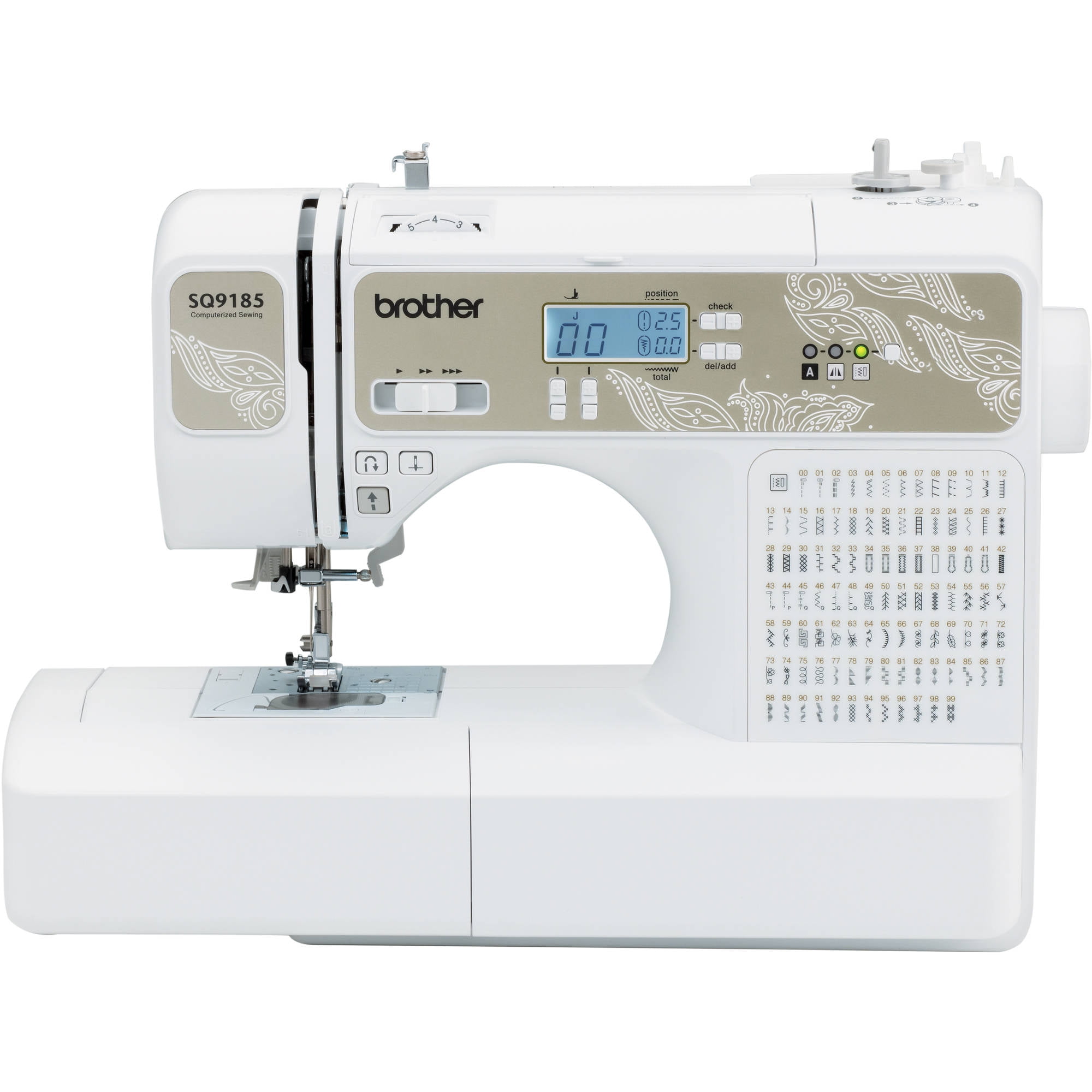 Help me with the error on my machine! Brother SQ9185 : sewing