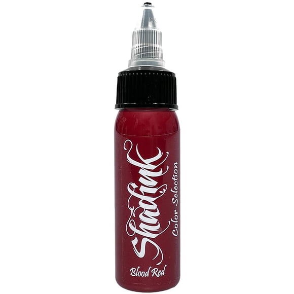 Shadink Blood Red Tattoo Ink Professional Tattooing Inks for Color Portrait, Black & Gray Style