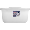 thumbnail image 3 of sterilite white 12qt dishpan, 3 of 4
