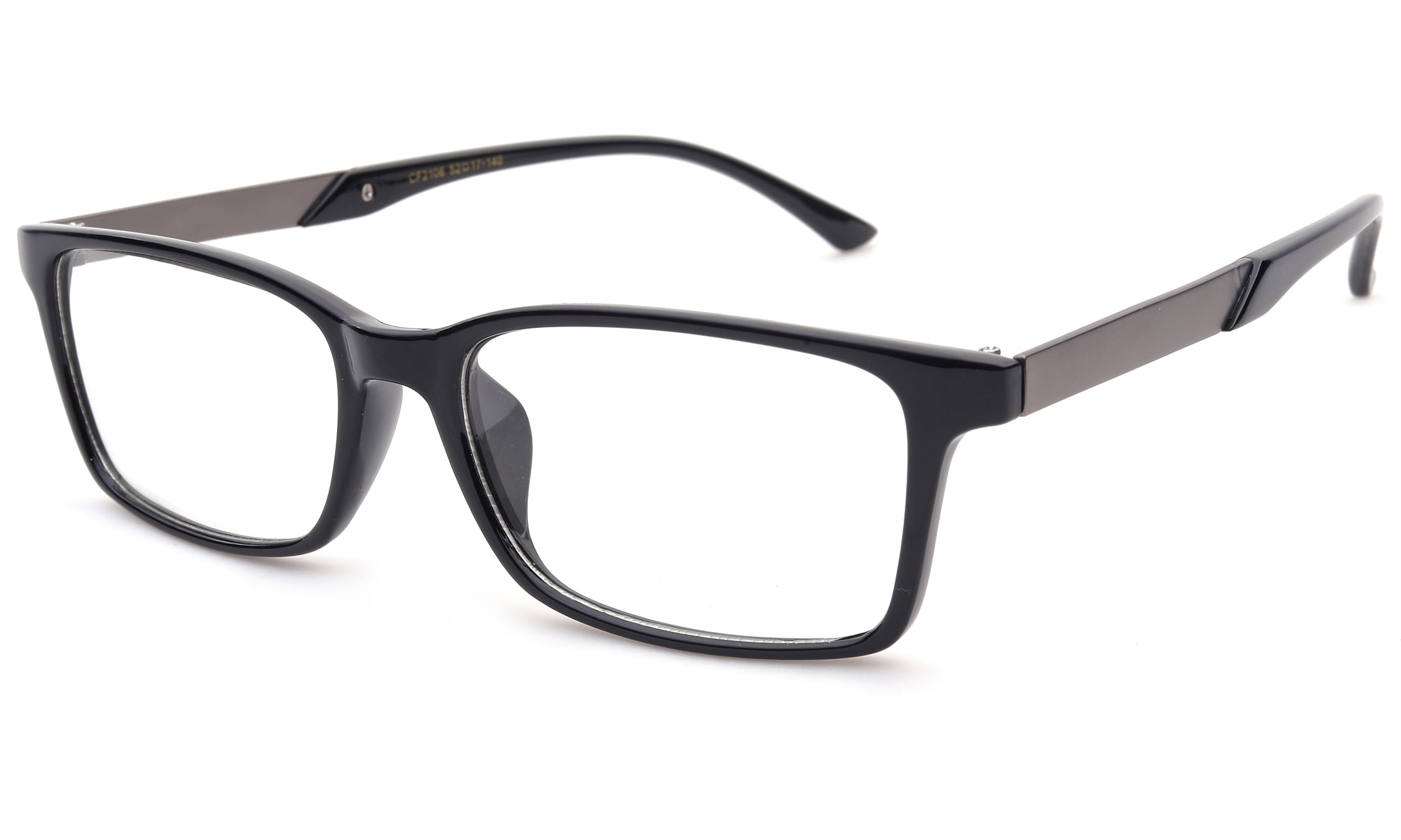 安いそれに目立つ 2 Pairs Simple Unisex Rectanguler Clear Lens Glasses セキュリティ・セーフティ