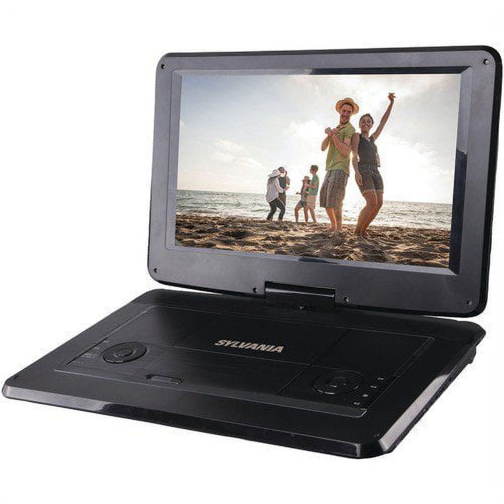 SYLVANIA 15.6-In. Swivel Screen Portable DVD and Media Player