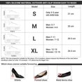 thumbnail image 2 of Fundas impermeables de silicona para zapatos, reutilizables, plegables, antideslizantes, con cremallera, protectores de zapatos, chanclos de lluvia para niños, hombres y mujeres (1 par) brillar necesidades diarias, 2 of 6