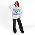 thumbnail image 3 of Women's Gameday Couture  Ash Villanova Wildcats Whiteout Premium Fleece Camo Sweatshirt, 3 of 5