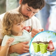 Fruit-Themed Ice Creation Molds With Non-Drip Handles - Leakproof Containers For Homemade Frozen Treats