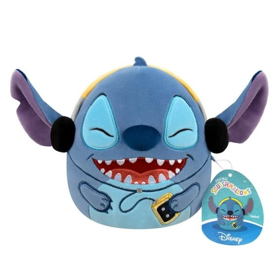 Squishmallows 6" Disney Stitch with Headphones
