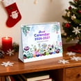 thumbnail image 6 of Antqov Small 2026 Desk Calendar, Standing Flip Desktop Calendar Covers Months Runs from January 2026 to June 2027, Colorful 2026 Calendars for Home Office Supplies, 6 of 6