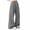 Gray, variant on women's pants Baeitkot Women Fashion Solid Color Loose Elastic Waist Drawstring Strap Cargo Long Pants