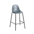 thumbnail image 3 of Porthos Home Theo Counter Stools, PU Leather Upholstery, Iron Legs (Set of 2), 3 of 8