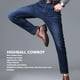 thumbnail image 3 of Pantalones De Vaquero De Hombre De Negocios Casual, Ligeros Y Rectos Para El Trabajo, 3 of 7