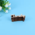 thumbnail image 2 of Qiysamall 10pcs Wooden Letter Pieces Family Word Signs Unfinished Wood Slices for Crafts Home Decor Wedding Christmas Birthday, 2 of 10