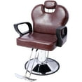 thumbnail image 2 of Ergonomic Design Adjustable Height & Reclining 135°" Barber Chair Hydraulic Salon Spa Furniture "Stable Base" Stylish Beauty Equipment, 2 of 15