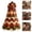 D#diy quilted fabric tree kit, variant on Americana DIY Quilted Christmas Tree Kit, Pre‑Cut Patchwork Fabric Craft Set for Adult Beginners, Complete Sewing Supplies, 11.81 Inch Self‑Standing Tabletop Ornament for Holiday Home Decor
