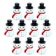 thumbnail image 1 of 10pcs Xmas mini muñeco de nieve decoración de resina mini muñeco de nieve adornados de bricolaje, 1 of 8
